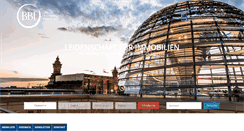 Desktop Screenshot of bbi-immobilien.de